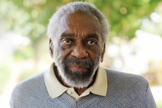 <p>Bobby Bank/GC Images</p> Bill Cobbs on the set of 'The Great Gilly Hopkins' in 2014