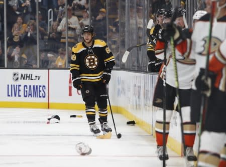 NHL: Anaheim Ducks at Boston Bruins