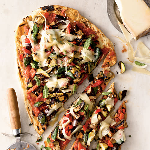 Veggie Grilled Pizza