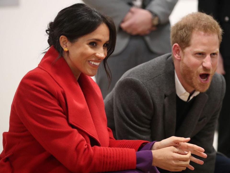 Harry and Meghan dance show