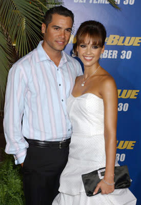 Cash Warren and Jessica Alba at the Westwood premiere of MGM/Columbia Pictures' Into the Blue