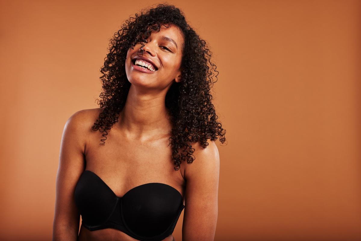 Lingerie - Nude 'The Natural' adhesive lite bras - - Strapless Bra