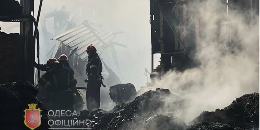 The fire that broke out in Odesa on the morning of July 16