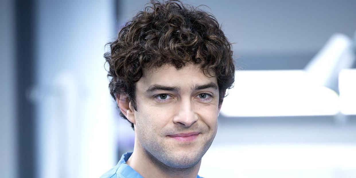 lee mead as lofty in casualty