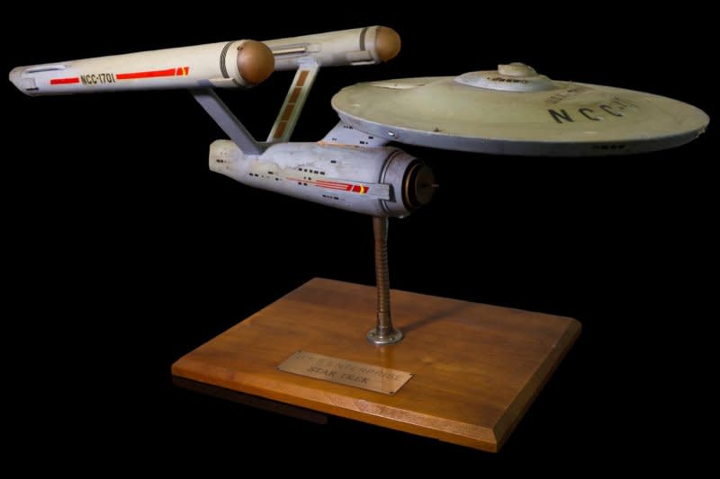 Walter “Matt” Jefferies designed the original USS Enterprise to be "believable." The ship was based partly on designs from aerospace engineering outfits such as NASA and Douglas Aircraft. Photo by Josh David/Heritage Auctions