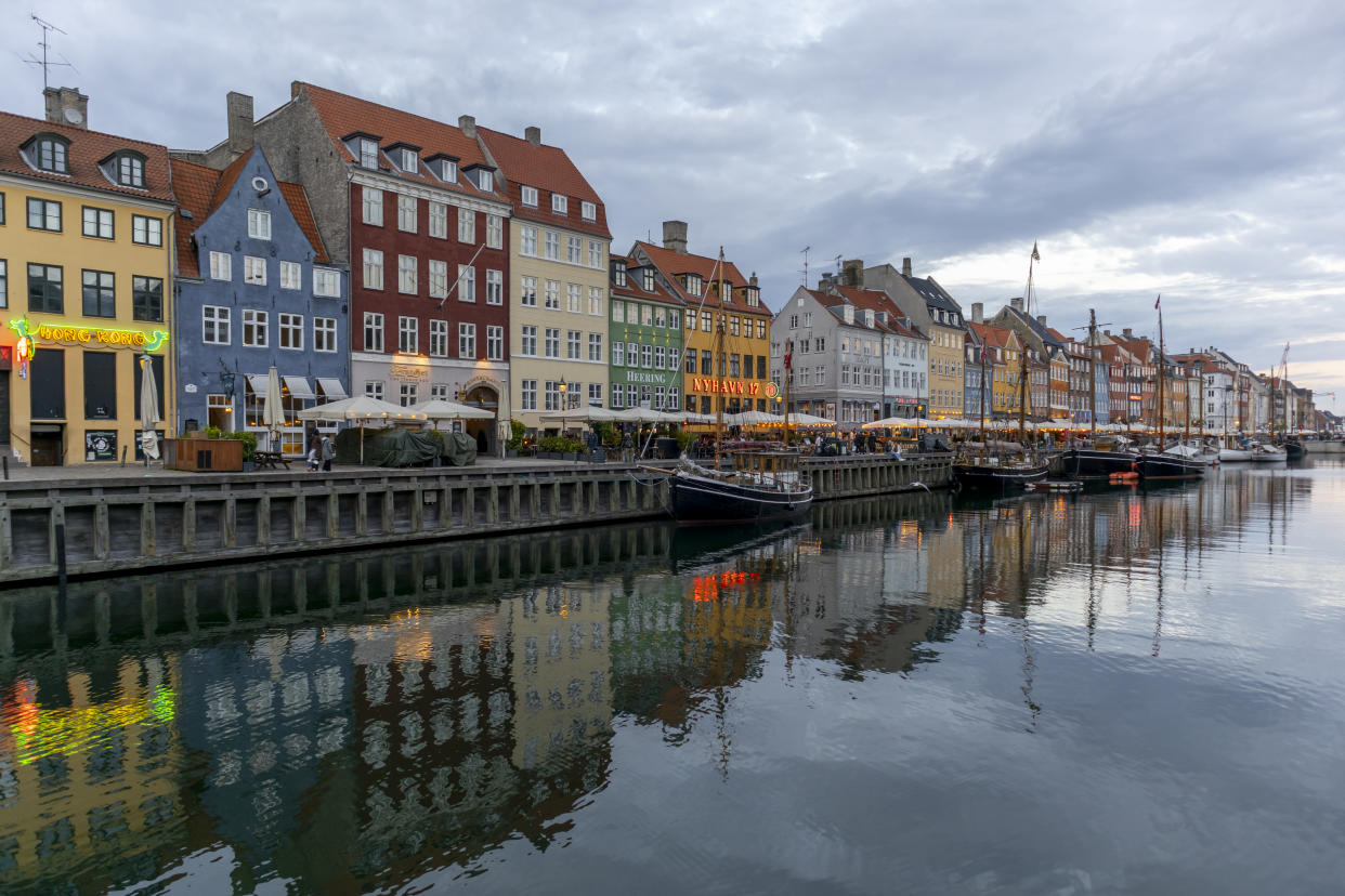 House prices in Denmark are falling fast. (Getty)