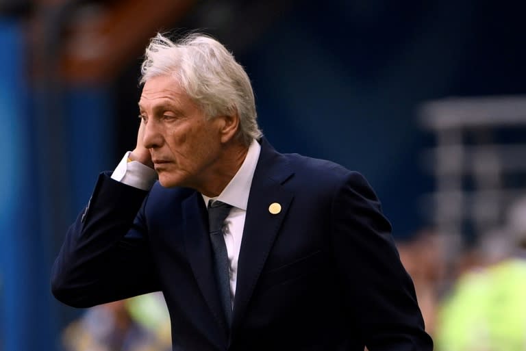 Jose Pekerman's Colombia slipped to defeat in their first match of the World Cup in Russia