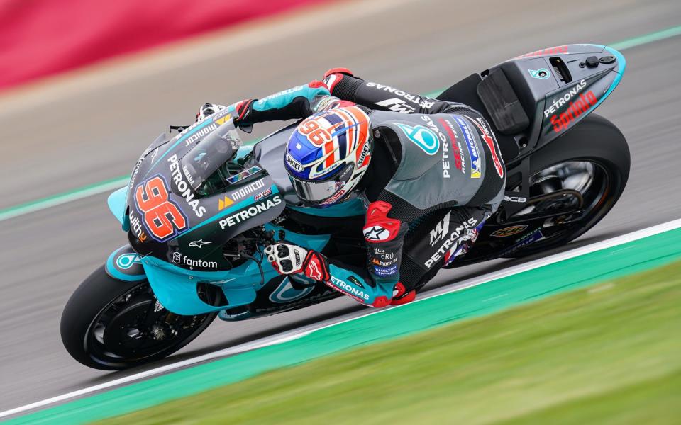 Jake Dixon - British MotoGP practice 27/08/21 - David Davies/PA