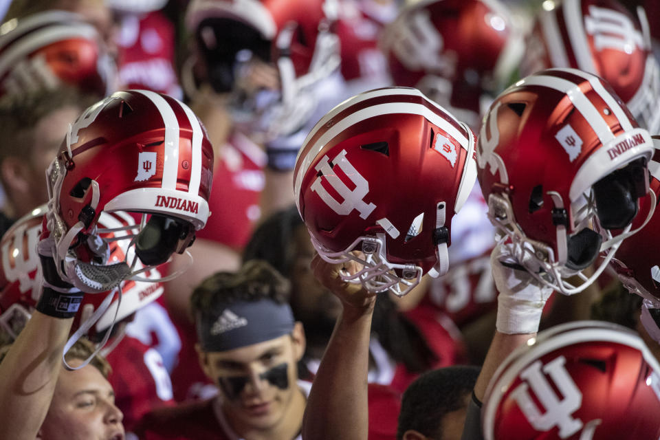 Oct 24, 2020; Bloomington, Indiana. Mandatory Credit: Marc Lebryk-USA TODAY Sports