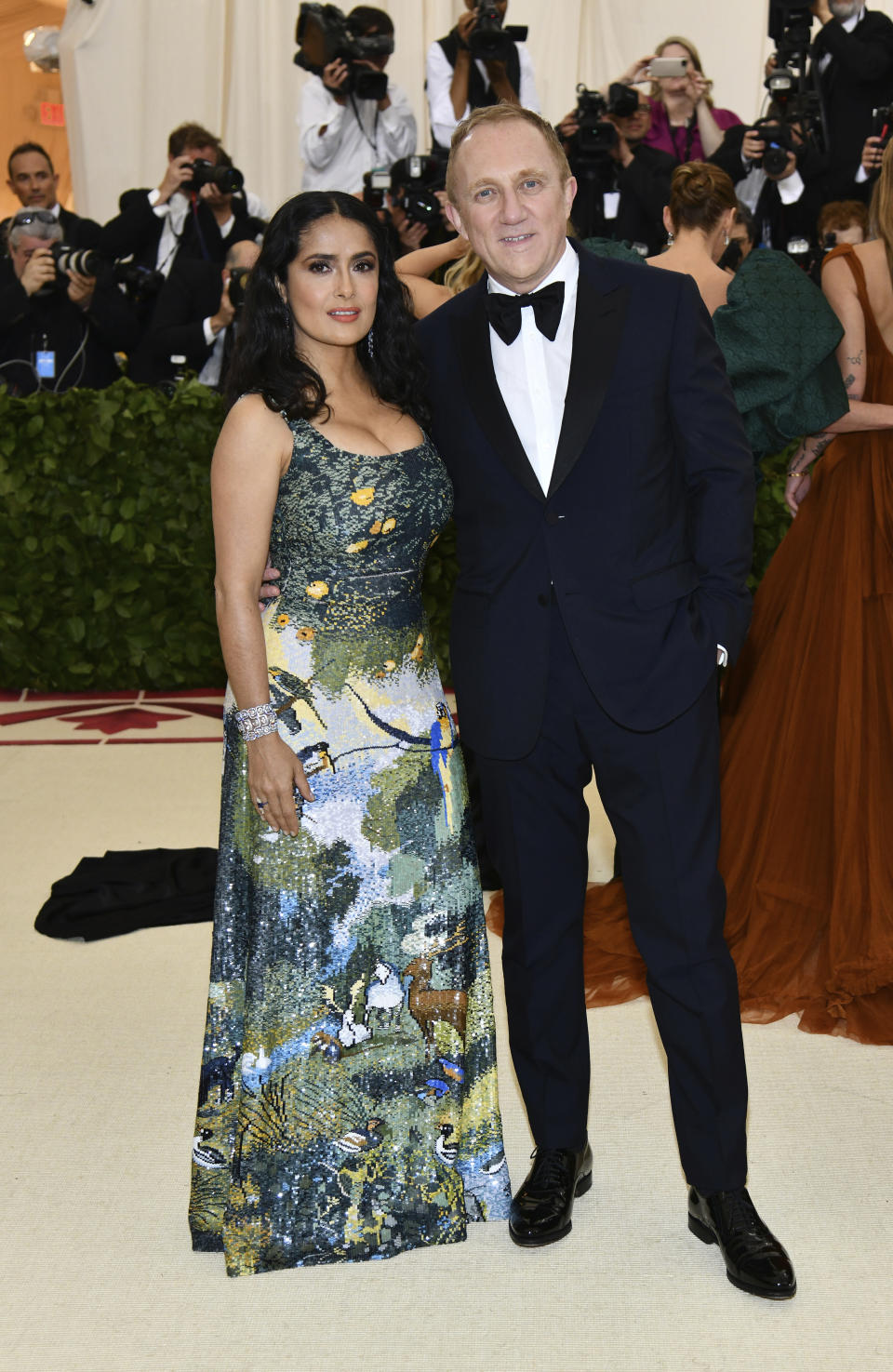 Salma Hayek y François-Henri Pinault