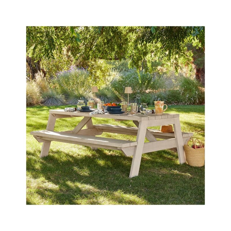 Indio Eucalyptus Outdoor Picnic Table