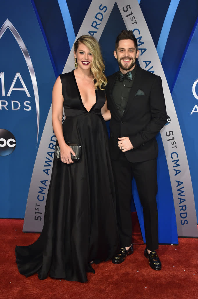 Lauren Akins and Thomas Rhett