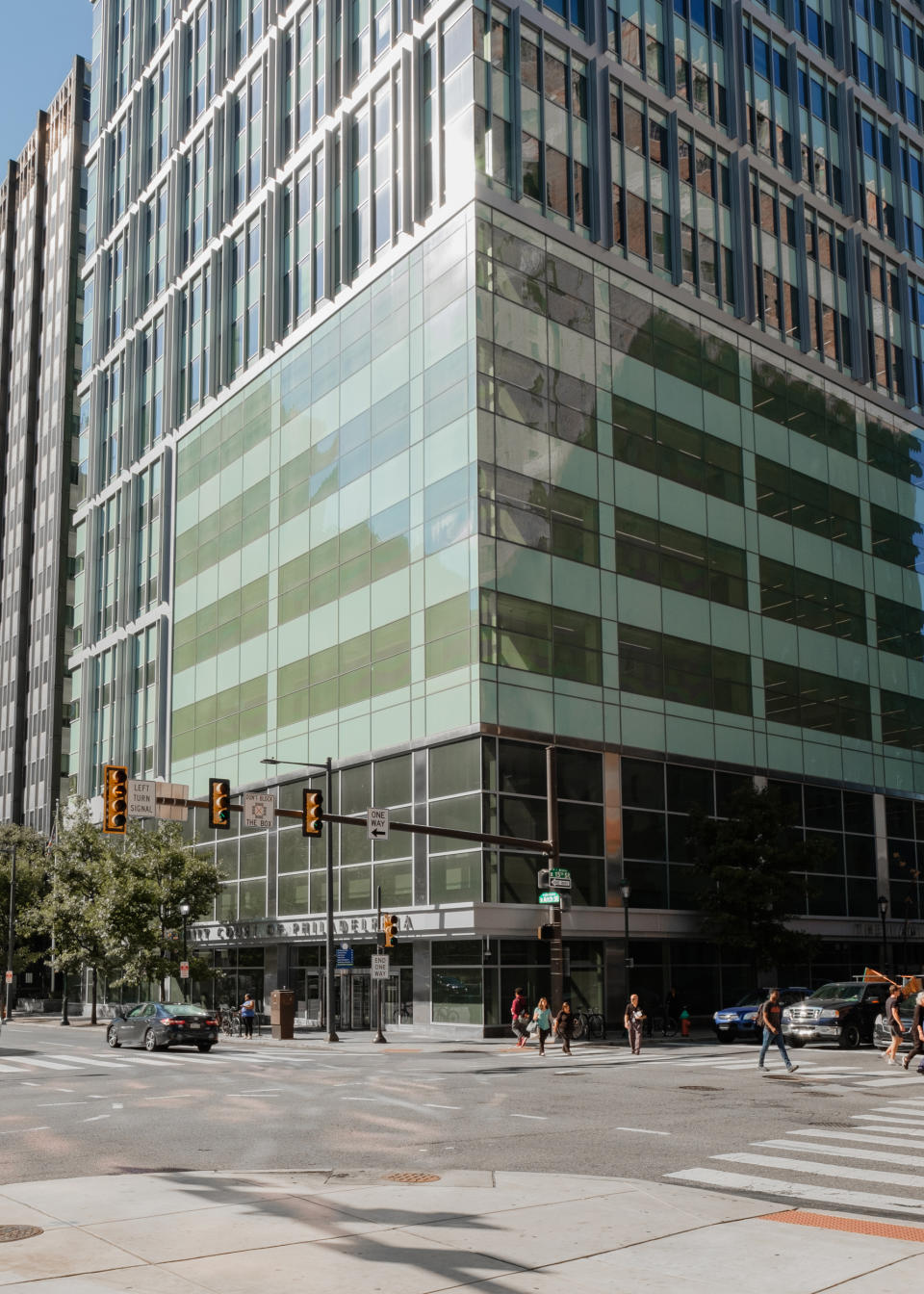 Philadelphia Family Court building in downtown Philadelphia. (Stephanie Mei-Ling for NBC News and ProPublica)