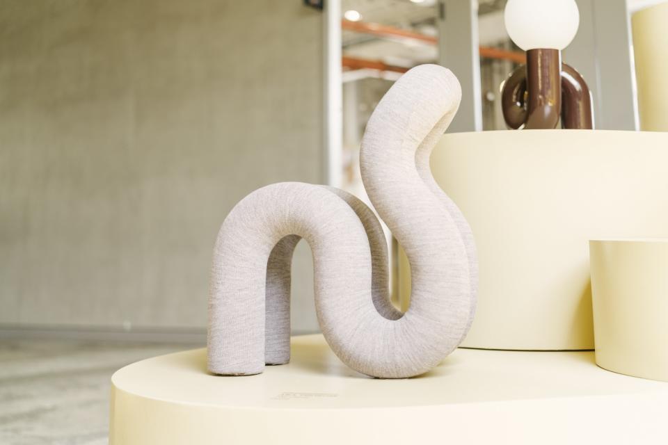 Ara Thorose's 7M chair blurs the line between seating and sculpture.