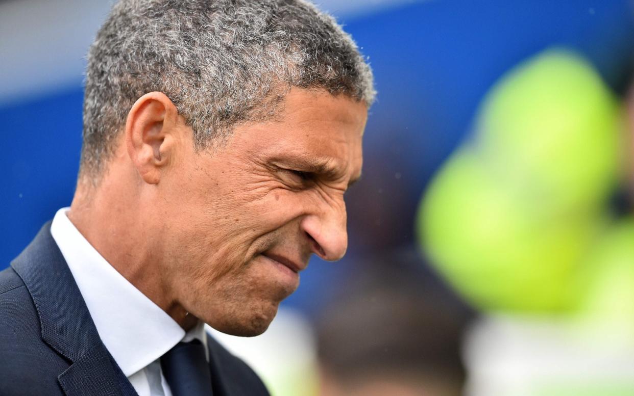 Chris Hughton was sacked by Brighton despite keeping them in the Premier League - AFP