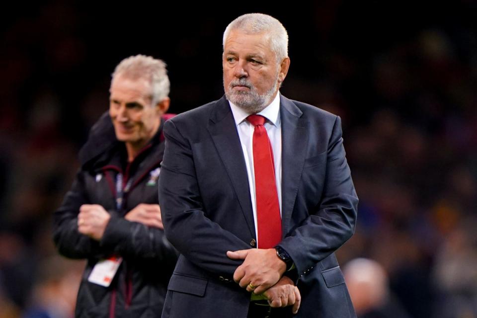 Warren Gatland’s Wales have endured a difficult tournament (PA Wire)