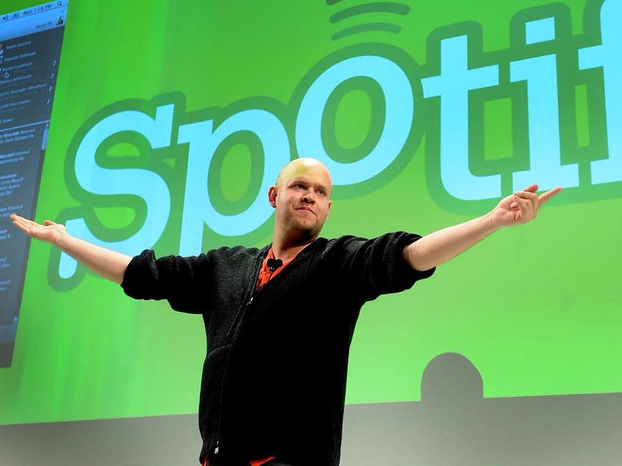 Daniel Ek Spotify