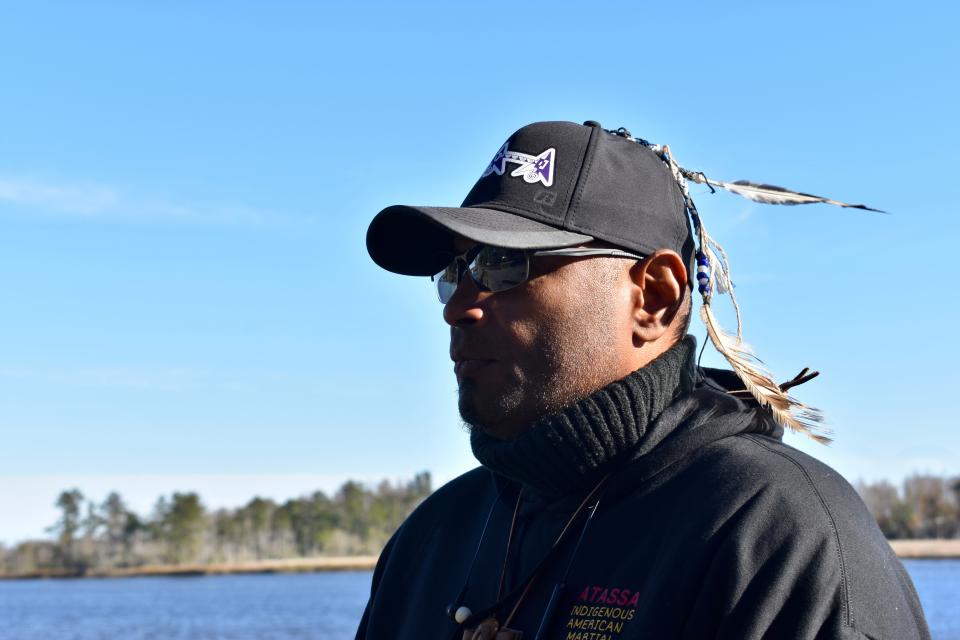 Lovell Pierce Moore is principal chief of the Cape Fear Band of Skarure and Woccon Indians, a Native American tribe with roots in Brunswick, New Hanover, Columbus and Bladen counties.