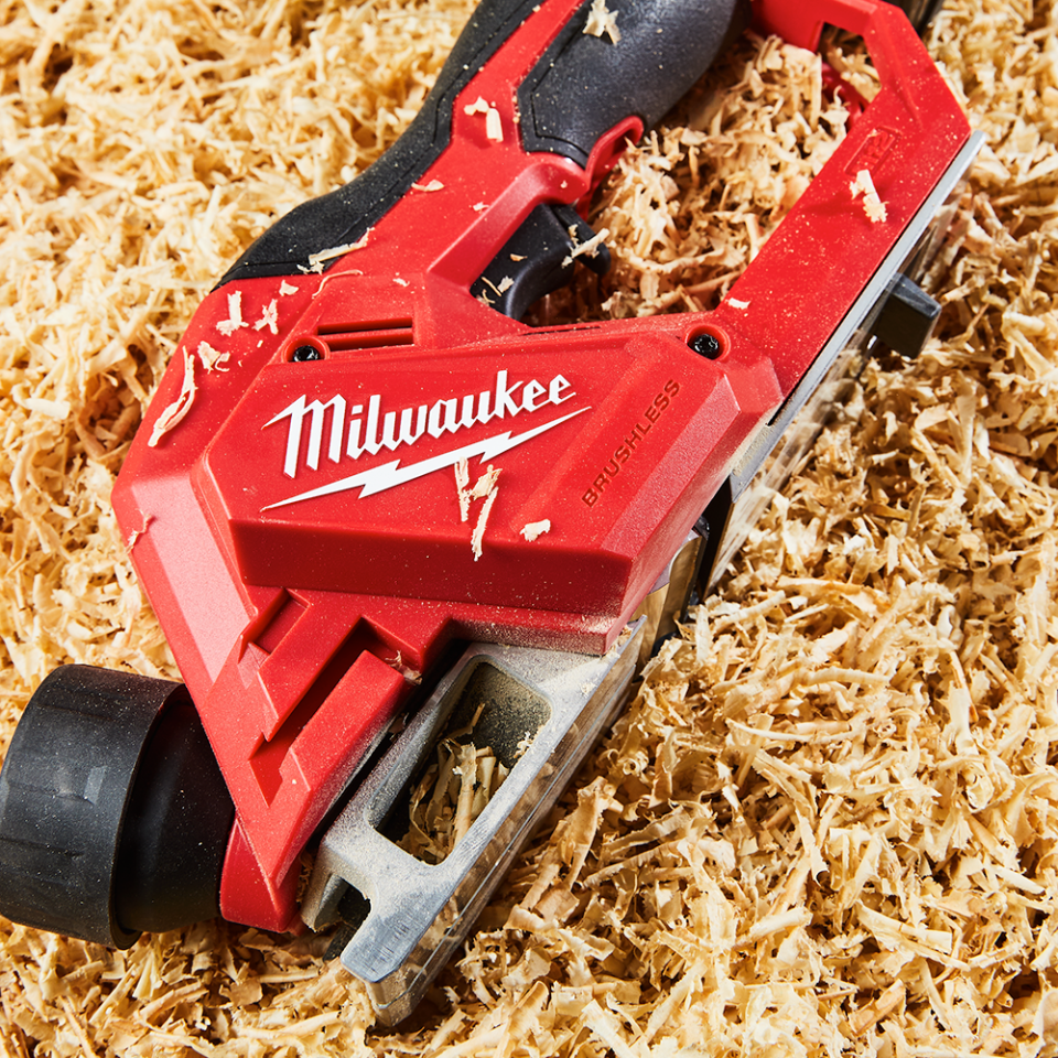 <p><a href="https://go.redirectingat.com?id=74968X1596630&url=https%3A%2F%2Fwww.homedepot.com%2Fp%2FMilwaukee-M12-12V-Lithium-Ion-Brushless-Cordless-2-in-Planer-Tool-Only-2524-20%2F323591855&sref=https%3A%2F%2F" rel="nofollow noopener" target="_blank" data-ylk="slk:Shop Now;elm:context_link;itc:0;sec:content-canvas" class="link ">Shop Now</a></p><p>2524-20 12-volt Power Plane</p><p>homedepot.com</p><p>$199.00</p>