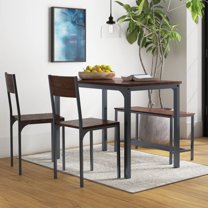 Pickell 4-Person Dining Table Set