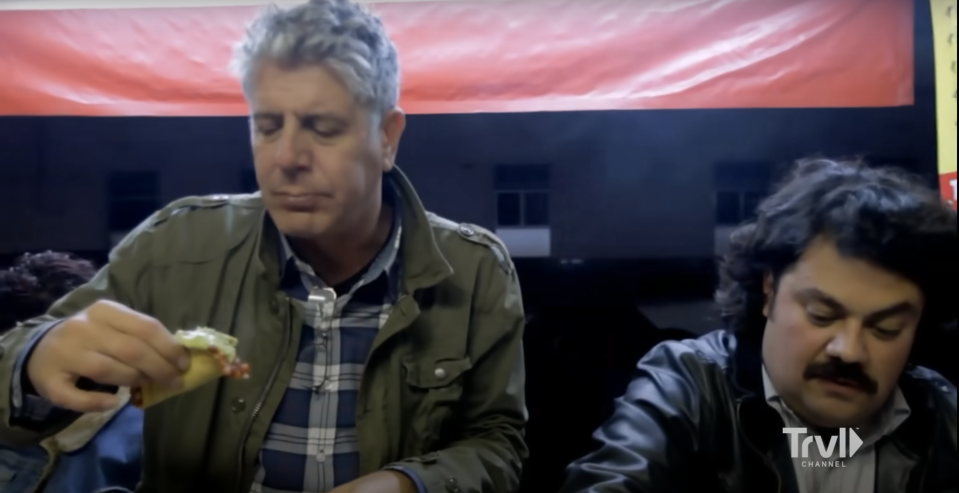 Screenshot from "Anthony Bourdain: No Reservations"