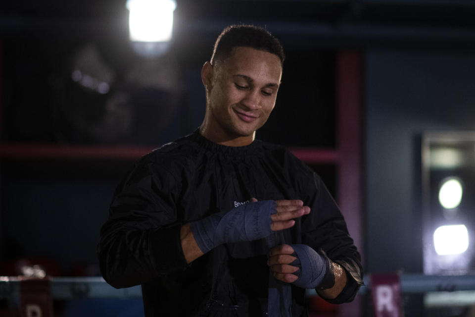 LONDON, ENGLAND - OCTOBER 17: Regis Prograis during a Media Workout at Rathbone Boxing Club on October 17, 2019 in London, England. (Photo by Justin Setterfield/Getty Images)