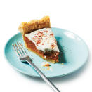 <p>Tangy cream cheese and sweetened condensed milk combine for a creamy contrast to the sweet potato layer. You can prepare this pie up to two days ahead and refrigerate.</p> <p><a rel="nofollow noopener" href="http://www.myrecipes.com/recipe/sweet-potato-pie-spiced-cream" target="_blank" data-ylk="slk:View Recipe: Sweet Potato Pie with Spiced Cream Topping" class="link ">View Recipe: Sweet Potato Pie with Spiced Cream Topping</a></p>