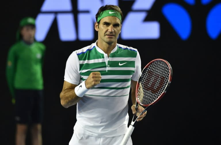 Roger Federer sweeps into the Australian Open quarter-finals in just 88 minutes with a quickfire win over Belgian David Goffin