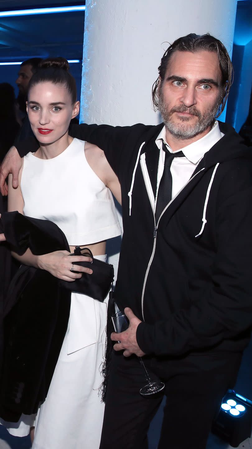 Rooney Mara and Joaquin Phoenix