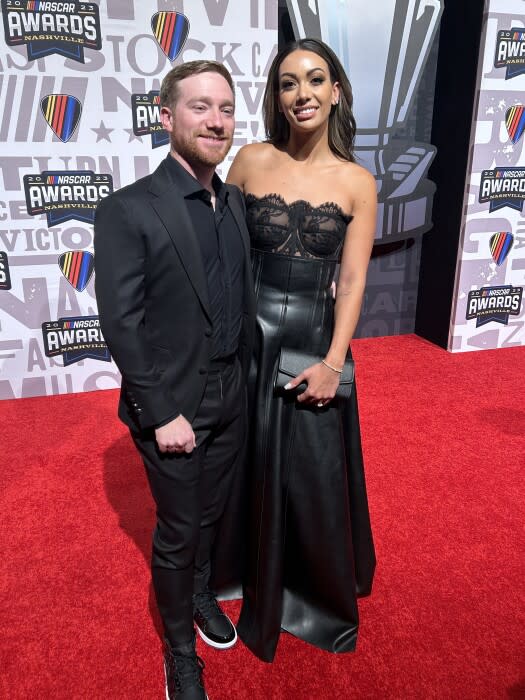 Awards - Tyler Reddick & wife Alexa De Leon.jpg