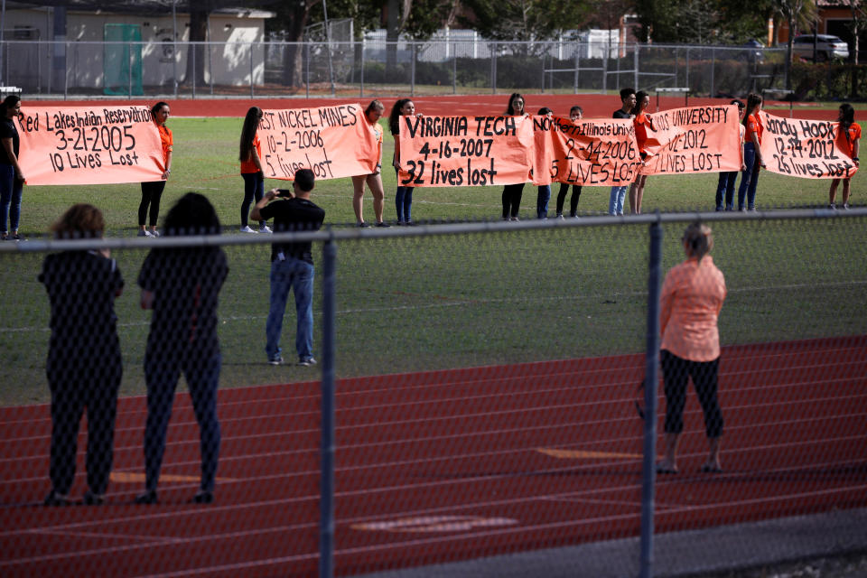 High school students across the U.S. protest gun violence