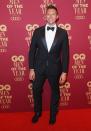 <p>Ian Thorpe is all smiles after the 'Yes' vote went through for marriage equality on the same day as the GQ Awards.</p>