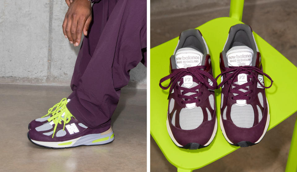 sneakers releasing in december 2023 list, Patta New Balance 991v2 Purple