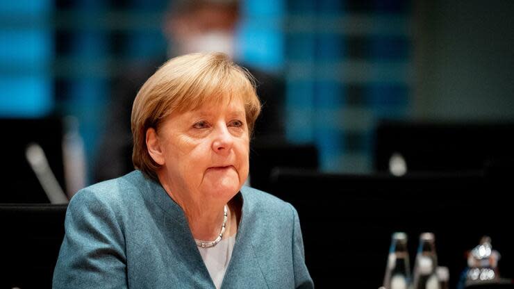Angela Merkel hofft auf Wirtschaftswachstum durch Klimaschutz. Foto: dpa