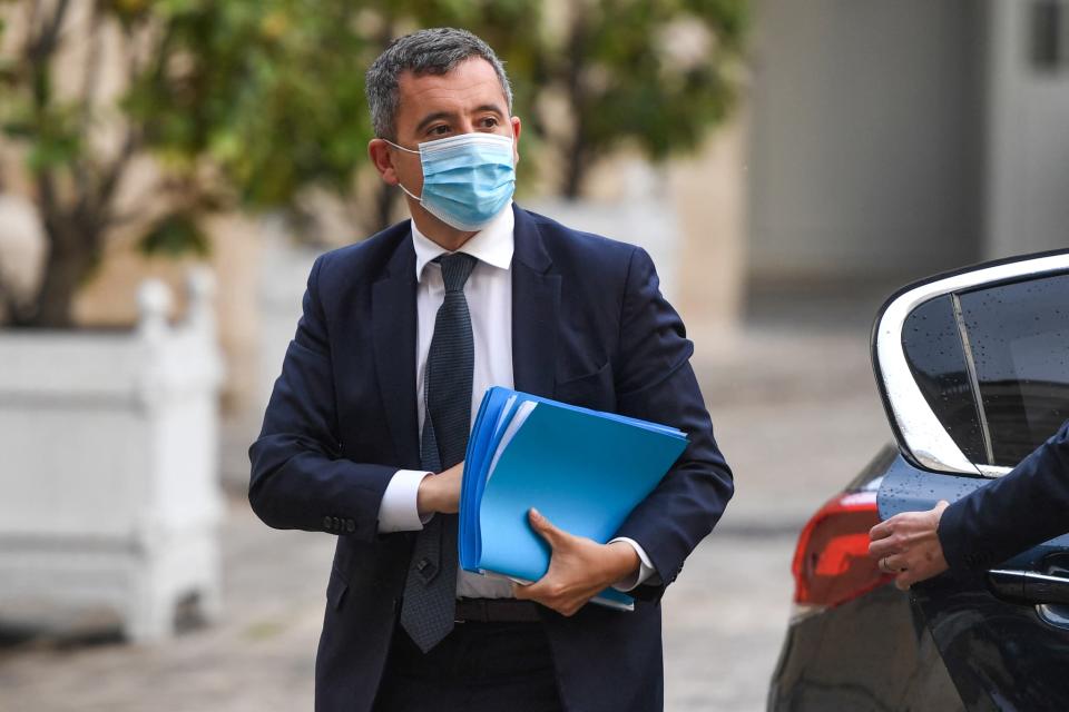 Le ministre de l'Intérieur Gérald Darmanin à Matignon, le 10 mai 2021 - Christophe ARCHAMBAULT / AFP