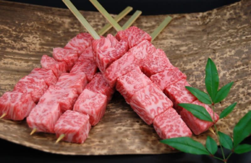 isetan momiji fair - beef skewers