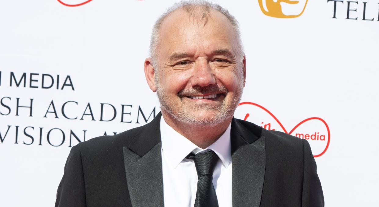 Bob Mortimer was taken to hospital after a few days working on his fishing show. (Getty Images)