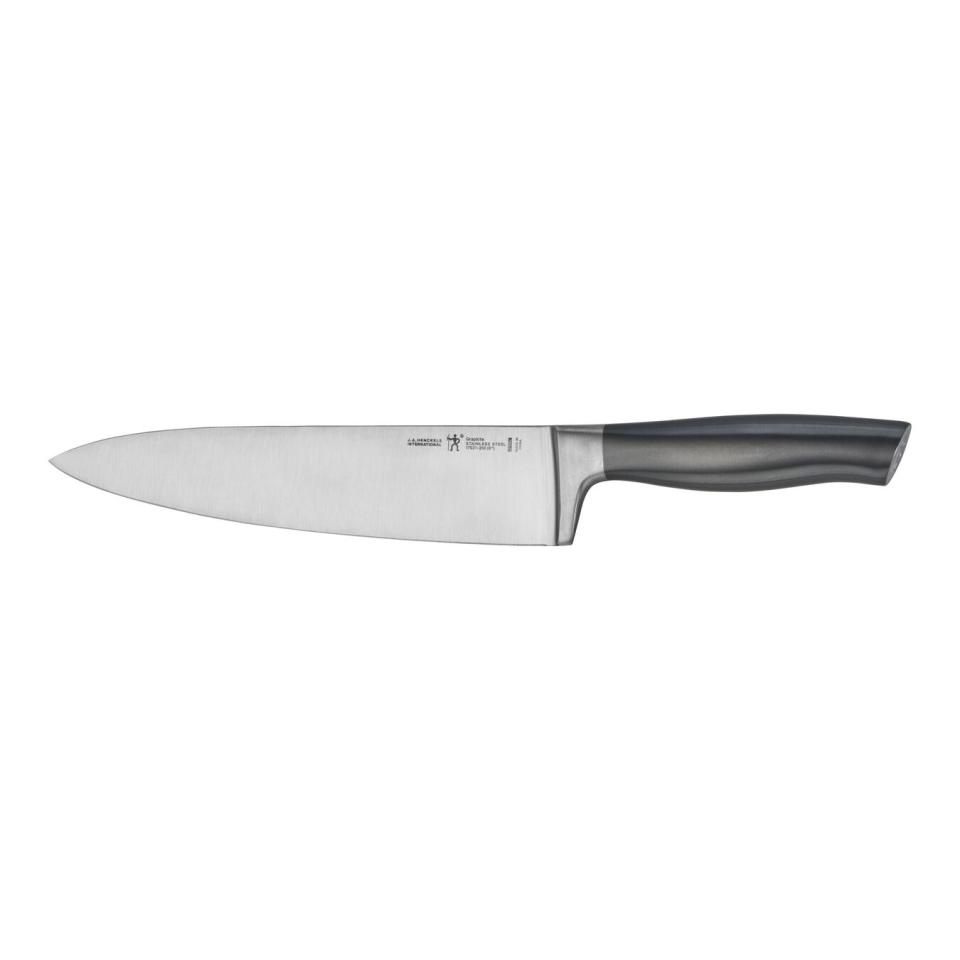 <p><a href="https://go.redirectingat.com?id=74968X1596630&url=https%3A%2F%2Fwww.zwilling.com%2Fus%2Fhenckels-graphite-8-inch-chefs-knife-17621-201%2F17621-201-0.html&sref=https%3A%2F%2Fwww.prevention.com%2Flife%2Fg41093129%2Fgift-ideas-for-men-under-50%2F" rel="nofollow noopener" target="_blank" data-ylk="slk:Shop Now;elm:context_link;itc:0;sec:content-canvas" class="link ">Shop Now</a></p><p>8-Inch Chef’s Knife</p><p>zwilling.com</p><p>$39.99</p><span class="copyright">Henckels</span>