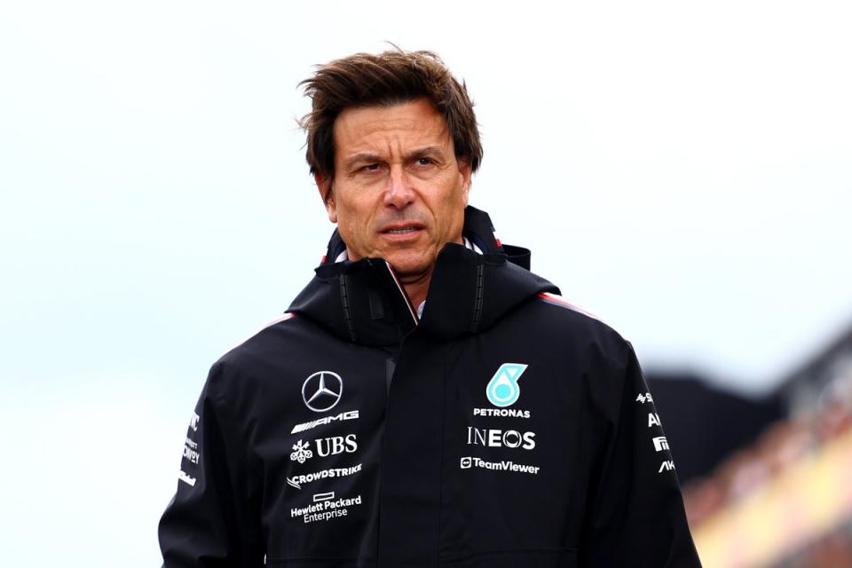 Toto Wolff is considering his options to replace Lewis Hamilton (Getty Images)