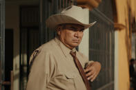 This image released by IFC Films shows George Lopez in a scene from "No Man's Land." (IFC FIlms via AP)