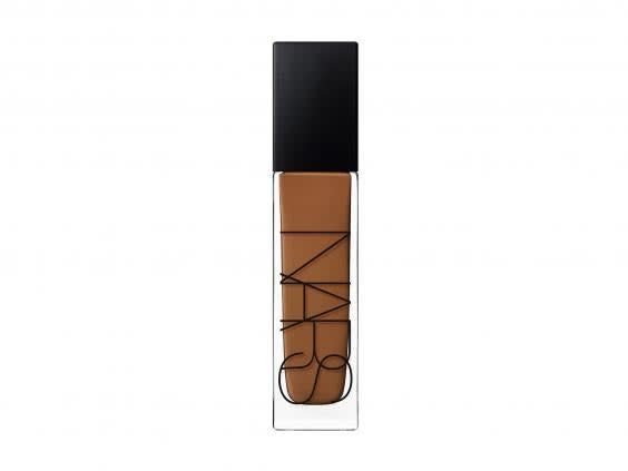 For a foundation that will last, use a long-wearing formula that will keep you looking flawless (Nars)