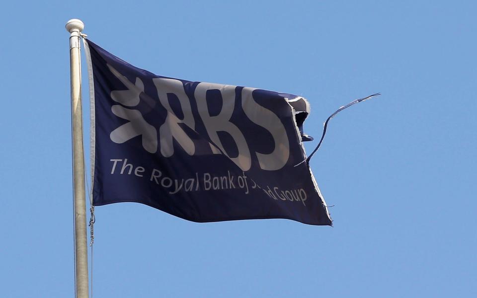 RBS flag - REUTERS/Russell Cheyne/File Photo