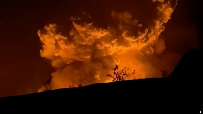 Kilauea volcano erupts in Hawaii