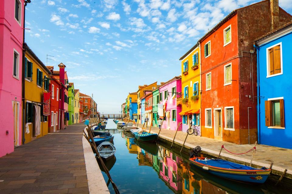 colourful burano