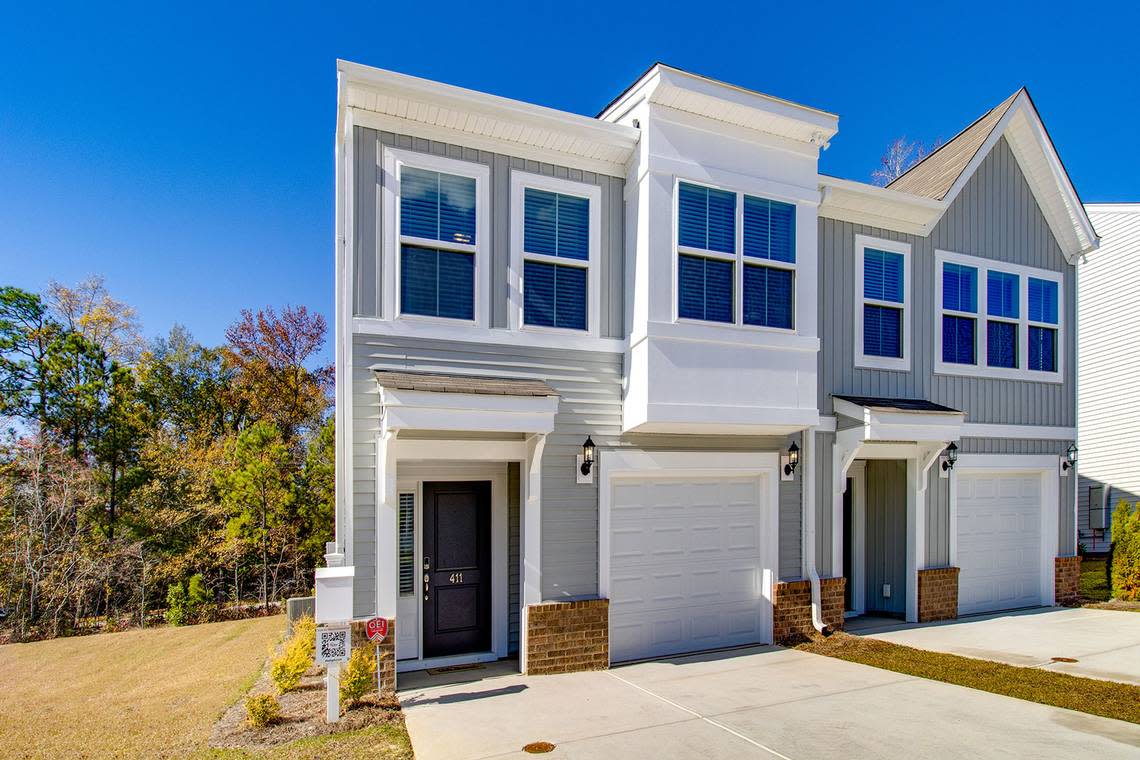 Mungo Homes, a South Carolina developer, intends to bring homes similar to these, from their Murray Village Community in Lexington County, to Charlotte.