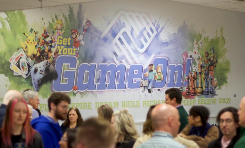 The Boys & Girls Club of Emerald Valley reveals its revamped Eugene Clubhouse in a grand reopening on Wednesday. A new mural in the game room features video game and TV characters requested by kids.