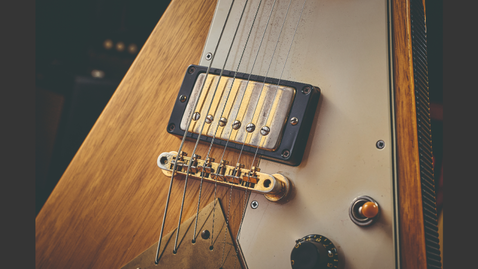 A vintage Donny J 1958 Gibson Flying V electric guitar