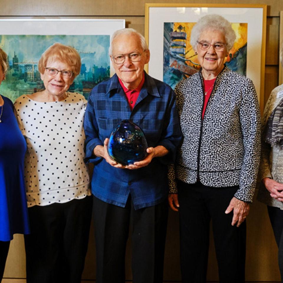 The residents at Northcrest Community will receive the award for Outstanding Group Philanthropist.