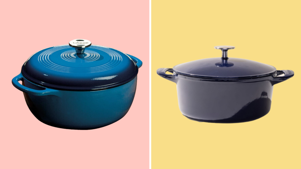 A Dutch oven is perfect for stovetop fried chicken.