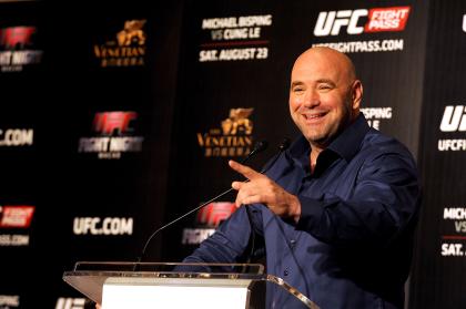 UFC president Dana White was wrong to have gone on television to defend Chael Sonnen. (Jayne Russell/Getty Images)